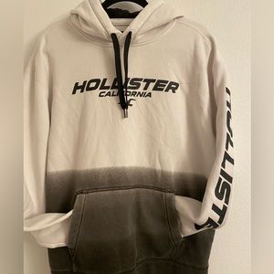 Hollister Sweatshirt- White, black, grey
